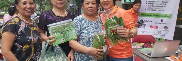 Sự kiện quảng bá sản phẩm của các nhóm nông hộ thuộc khuôn khổ dự án The Asia Foundation